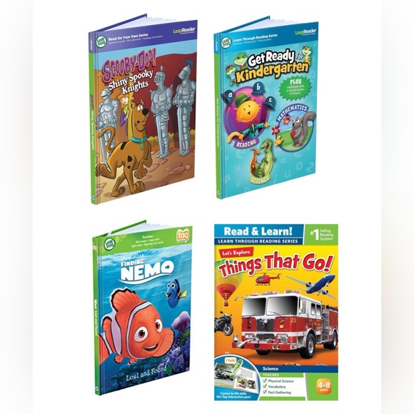 4-Pack Leap Frog Tag Reading System Hardcover Book Lot Set#2 - Picture 1 of 16